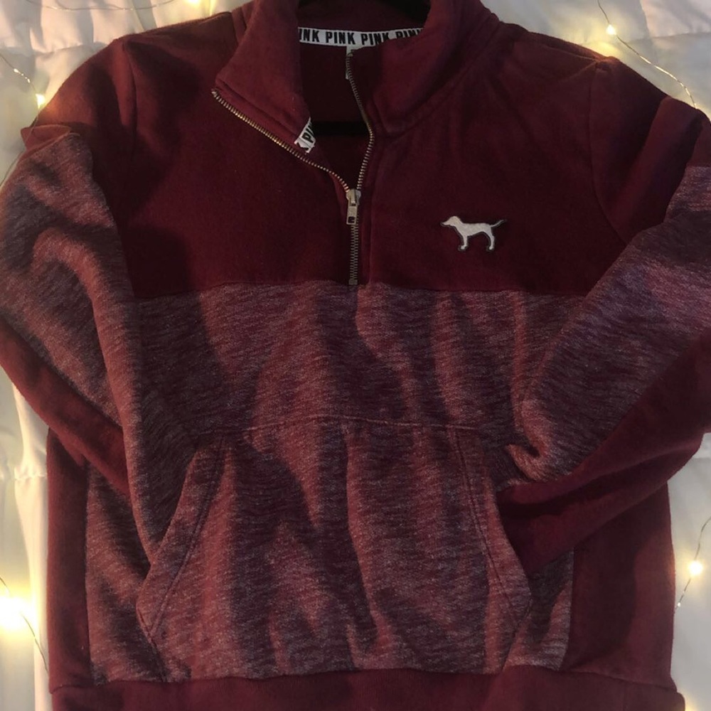 PINK quarter zip